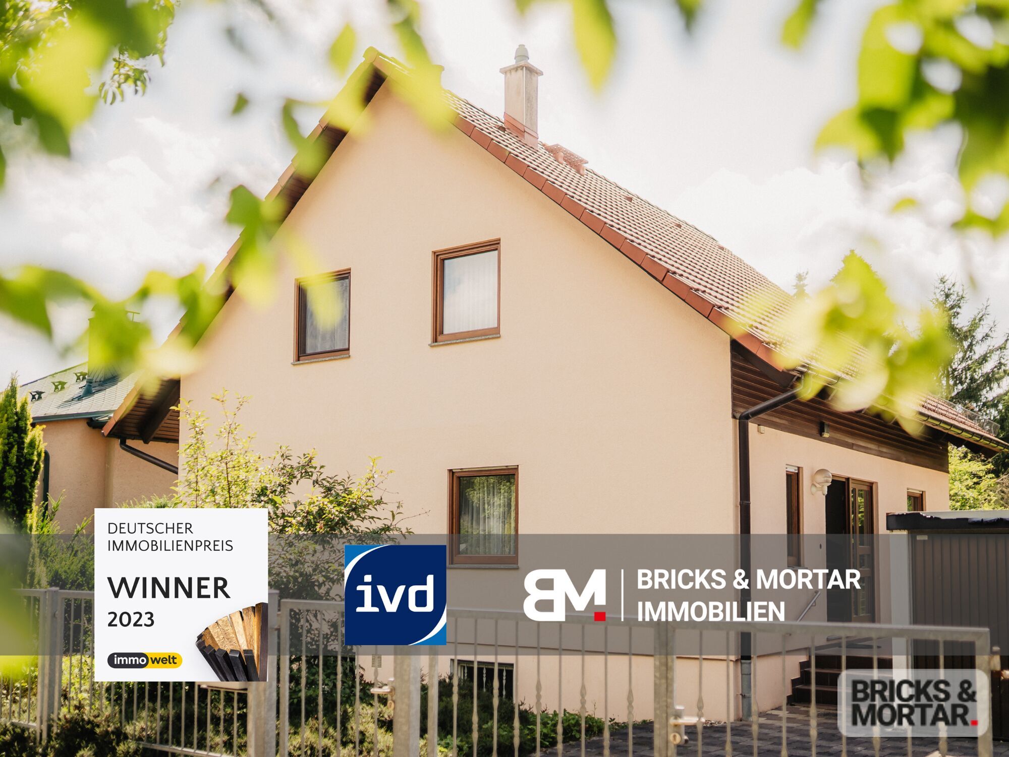 Immobilienangebot - Leipzig - Alle - Attraktives Einfamilienhaus mit großem Garten, Balkon und flexibler Raumaufteilung