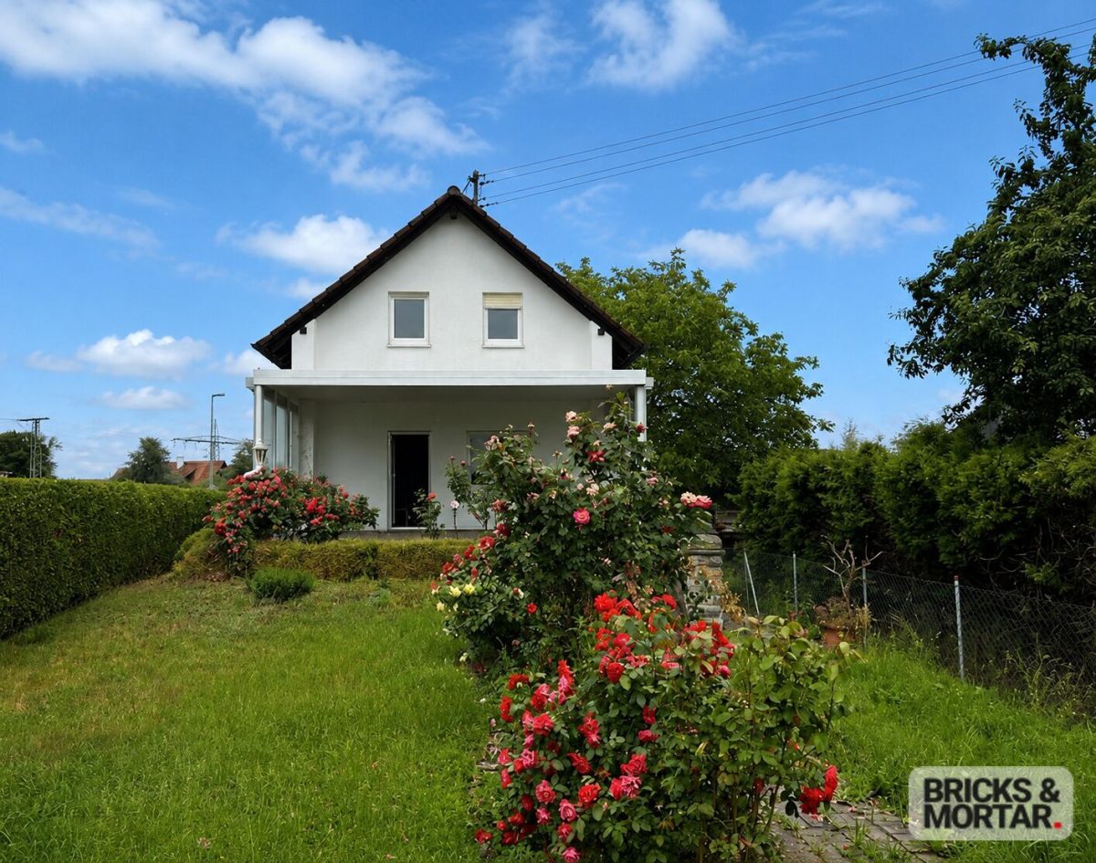 Immobilienangebot - Friedberg / Stätzling - Alle - Haus auf Freizeitgrundstück in Friedberg-Stätzling – naturnah, ruhig und vielseitig nutzbar