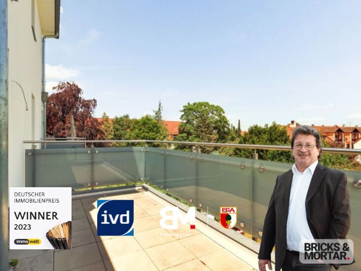 Immobilienangebot - Gersthofen - Alle - Großzügige 3-Zimmer-Wohnung mit ca. 101 m² Wohnfläche, offenes Wohnkonzept - barrierefreier Zugang-