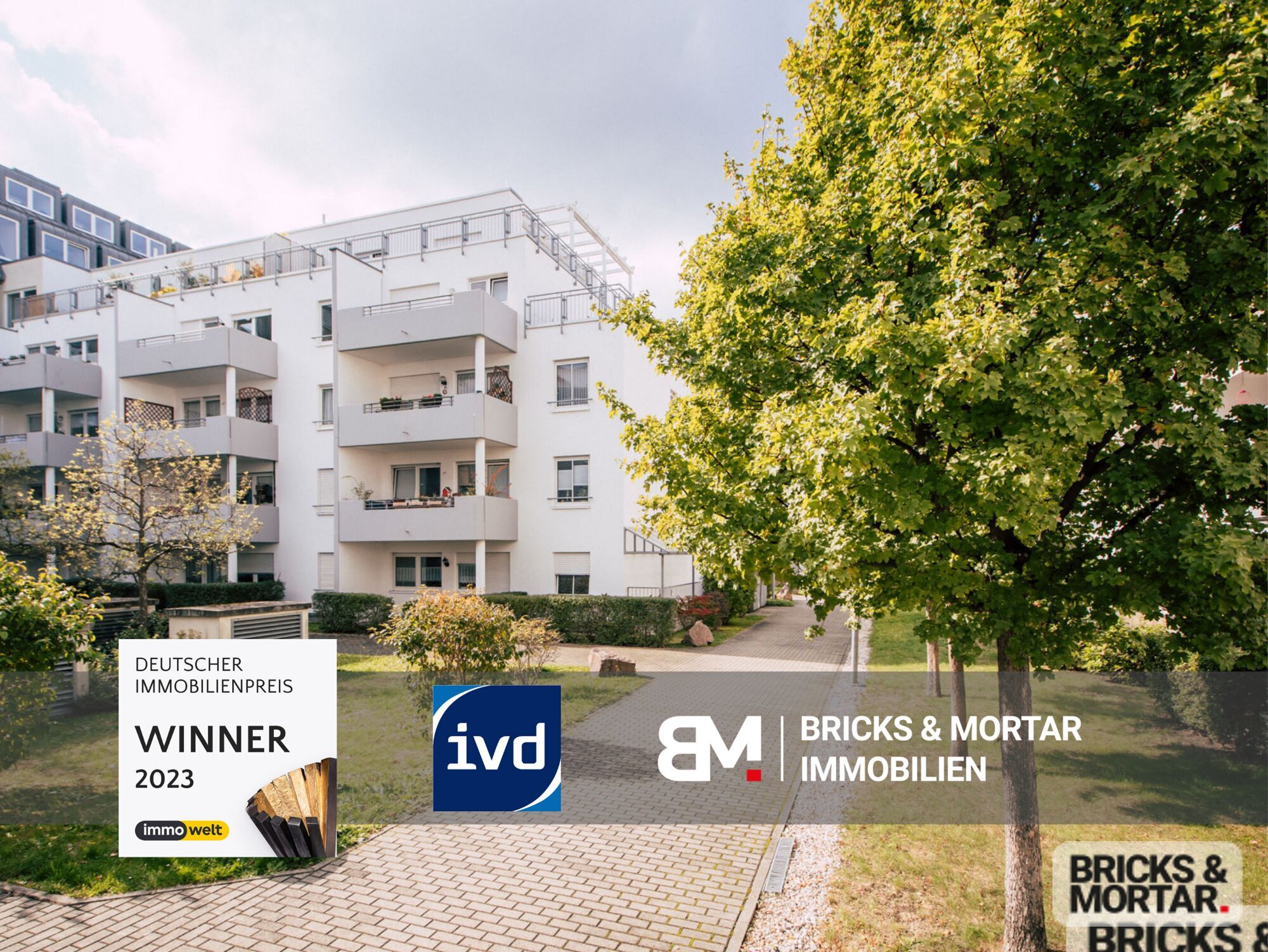Immobilienangebot - Leipzig / Leipzig Zentrum-Süd - Alle - Stilvolle 1-Zimmer-Wohnung mit Balkon und Tiefgaragenstellplatz - sofort verfügbar