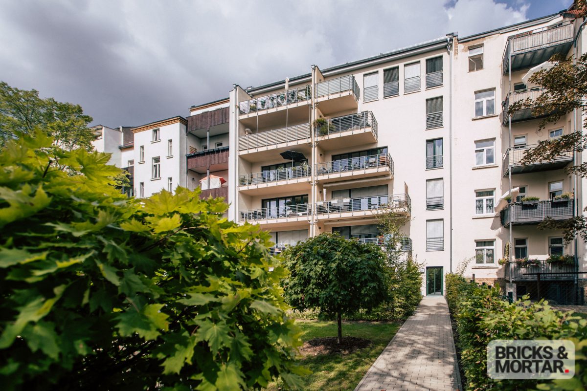 Immobilienangebot - Leipzig - Alle - Modernes Penthouse-Wohnen mit großzügiger Dachterrasse im Herzen von Leipzig