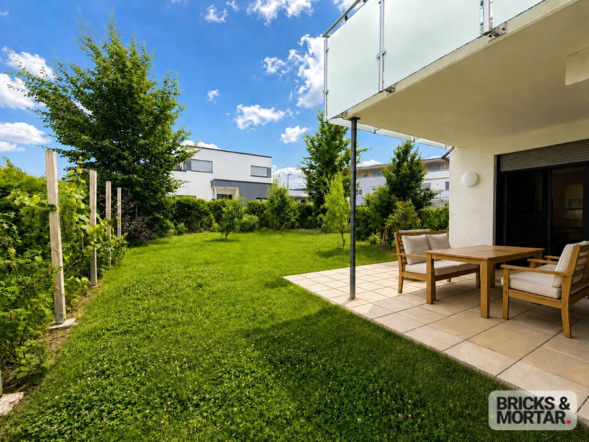 Immobilienangebot - Baunatal / Großenritte - Alle - 3 Zimmer Eigentumswohnung mit eigenem Garten