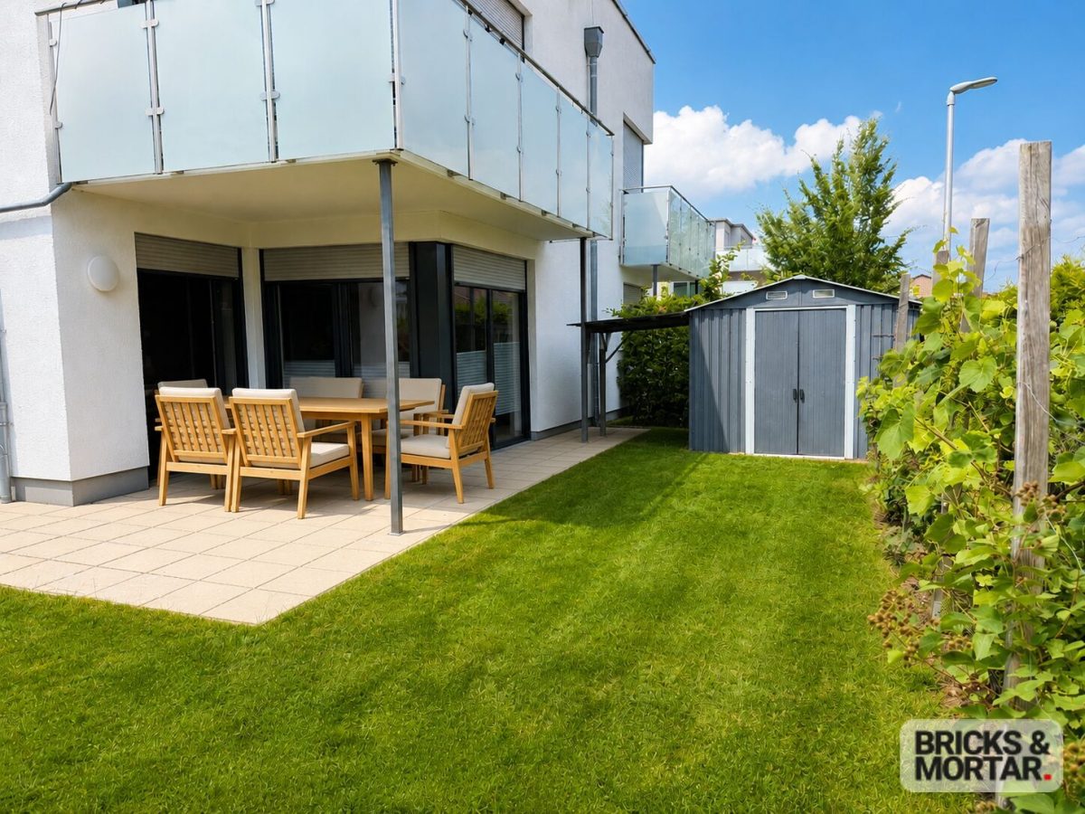 Immobilienangebot - Baunatal / Großenritte - Alle - 3 Zimmer Eigentumswohnung mit eigenem Garten