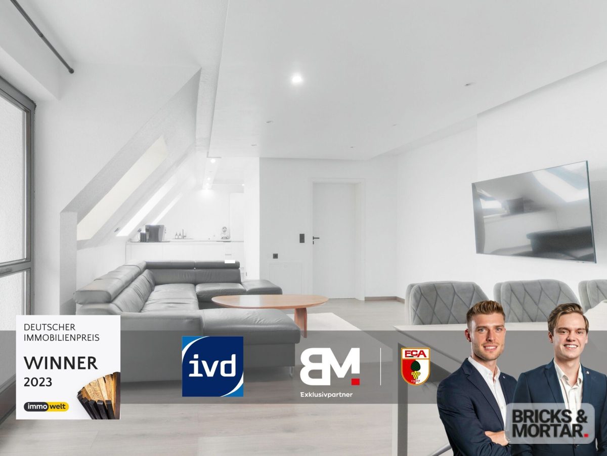 Immobilienangebot - Königsbrunn - Alle - Hell, modern und großzügig: Maisonette-Wohnung in gefragter Lage von Königsbrunn