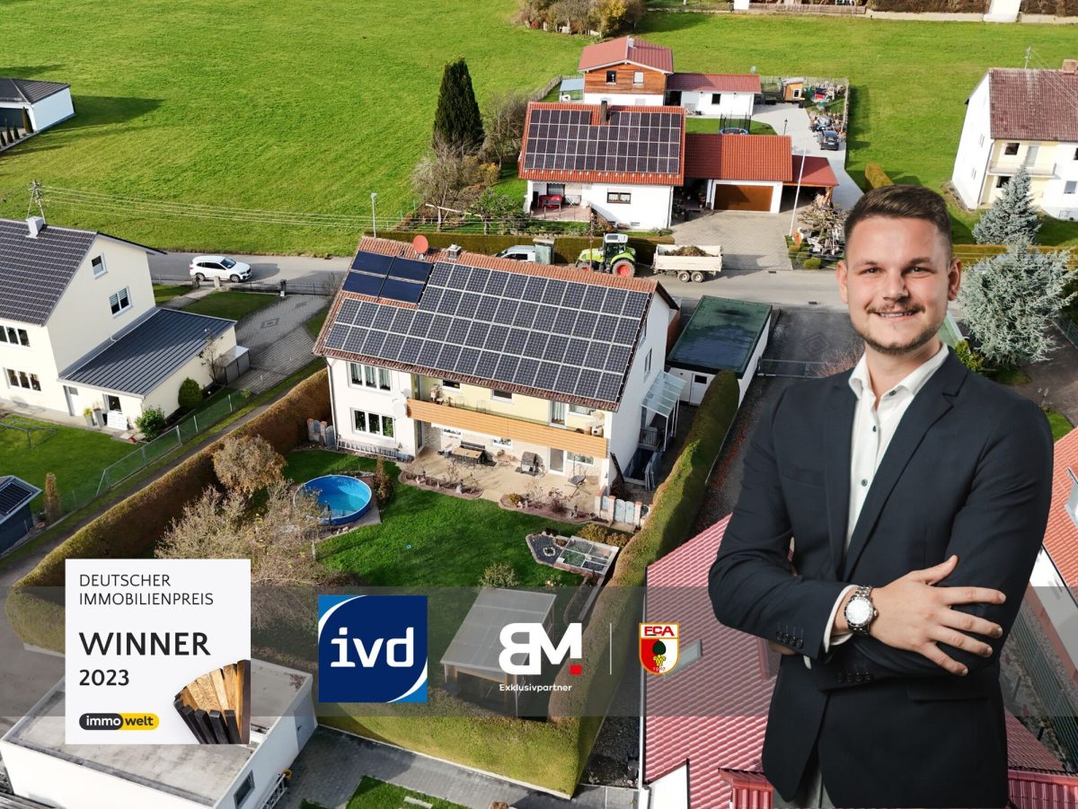 Immobilienangebot - Röfingen - Alle - Gepflegtes Dreifamilienhaus mit zusätzlicher Einheit und Photovoltaik