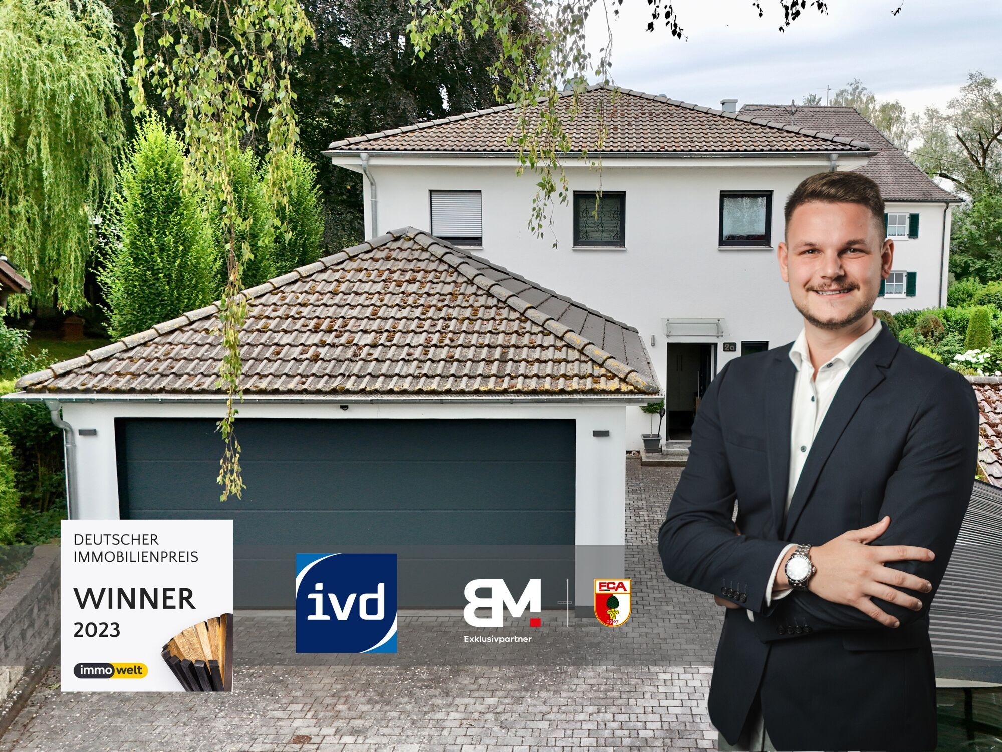 Immobilienangebot - Thannhausen - Alle - Modernes Fertighaus in Holzbauweise mit Doppelgarage – ruhige Lage in Thannhausen