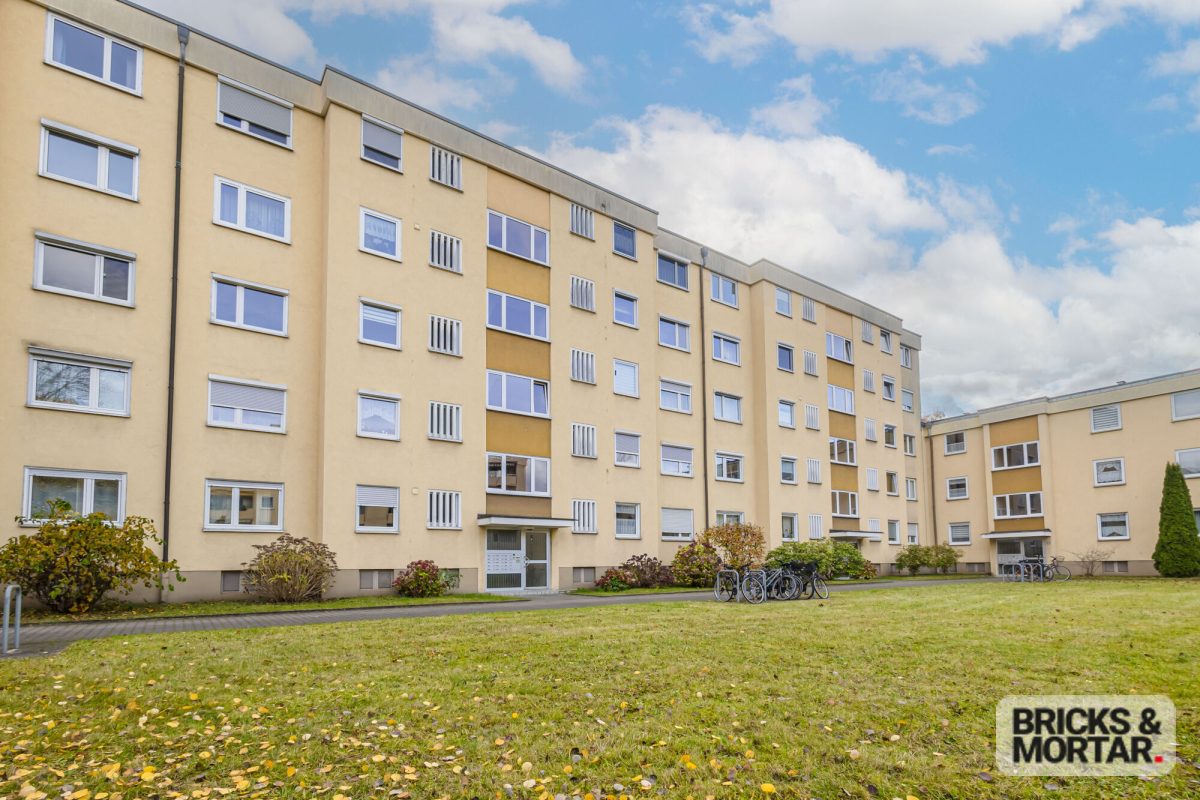 Immobilienangebot - Nürnberg - Alle - Charmante 3-Zimmer-Wohnung mit sonnigem Südbalkon und Tiefgaragenstellplatz