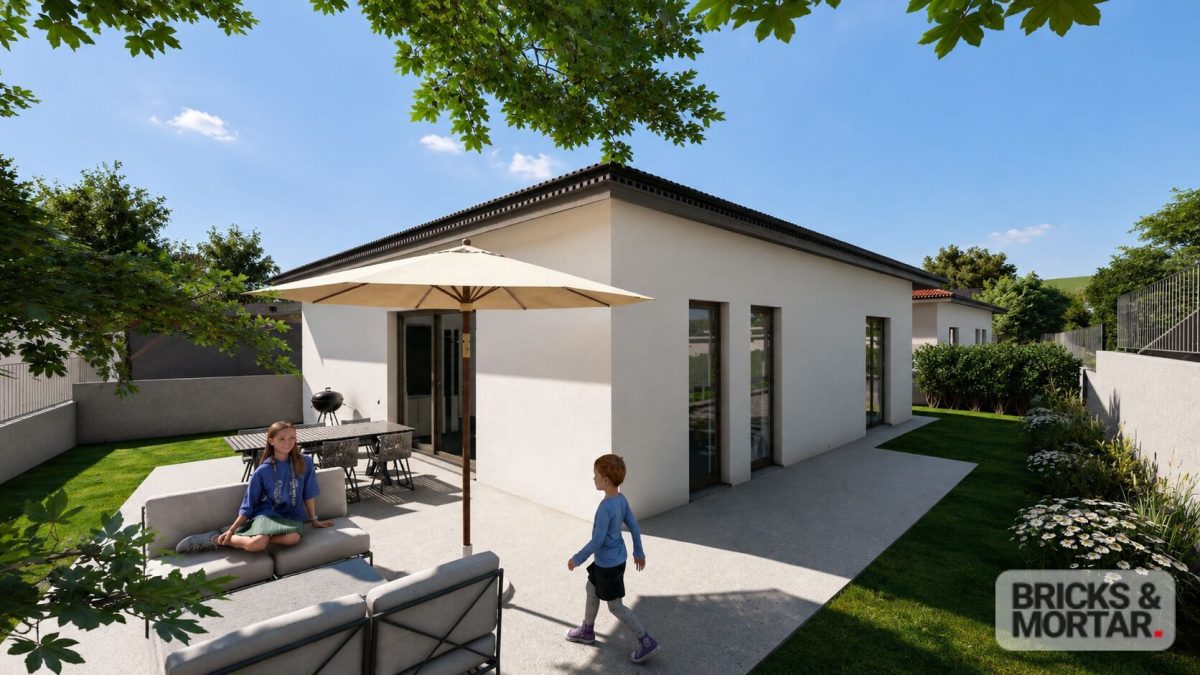 Immobilienangebot - Aletshausen - Alle - Ebenerdiges Wohnen im Grünen – barrierearmer Neubau nach KfW-Effizienzhaus-55-Standard
