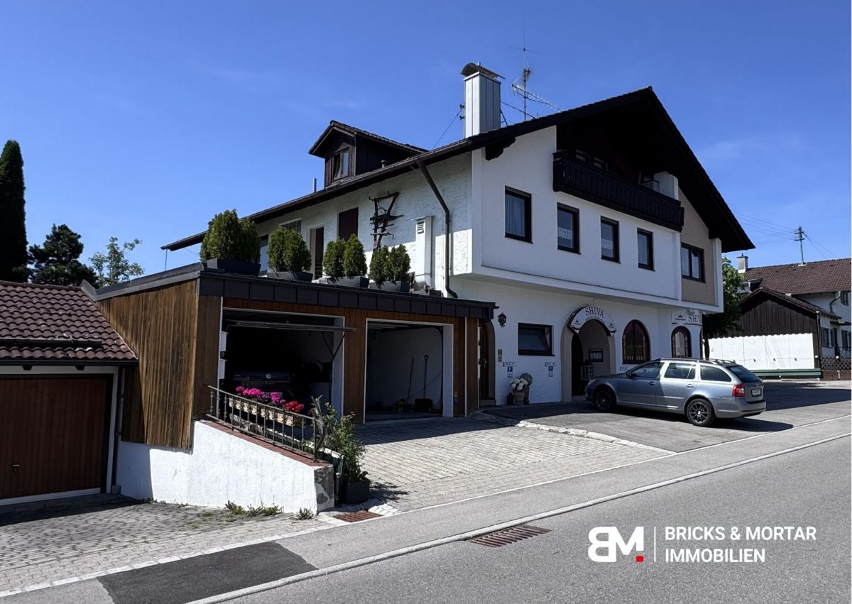 Immobilienangebot - Penzberg - Alle - BRIMO: 3-Zimmer-Wohnung in Penzberg, mit Balkon, Werkstatt und Garten – viel Platz für Leben und Kreativität!
