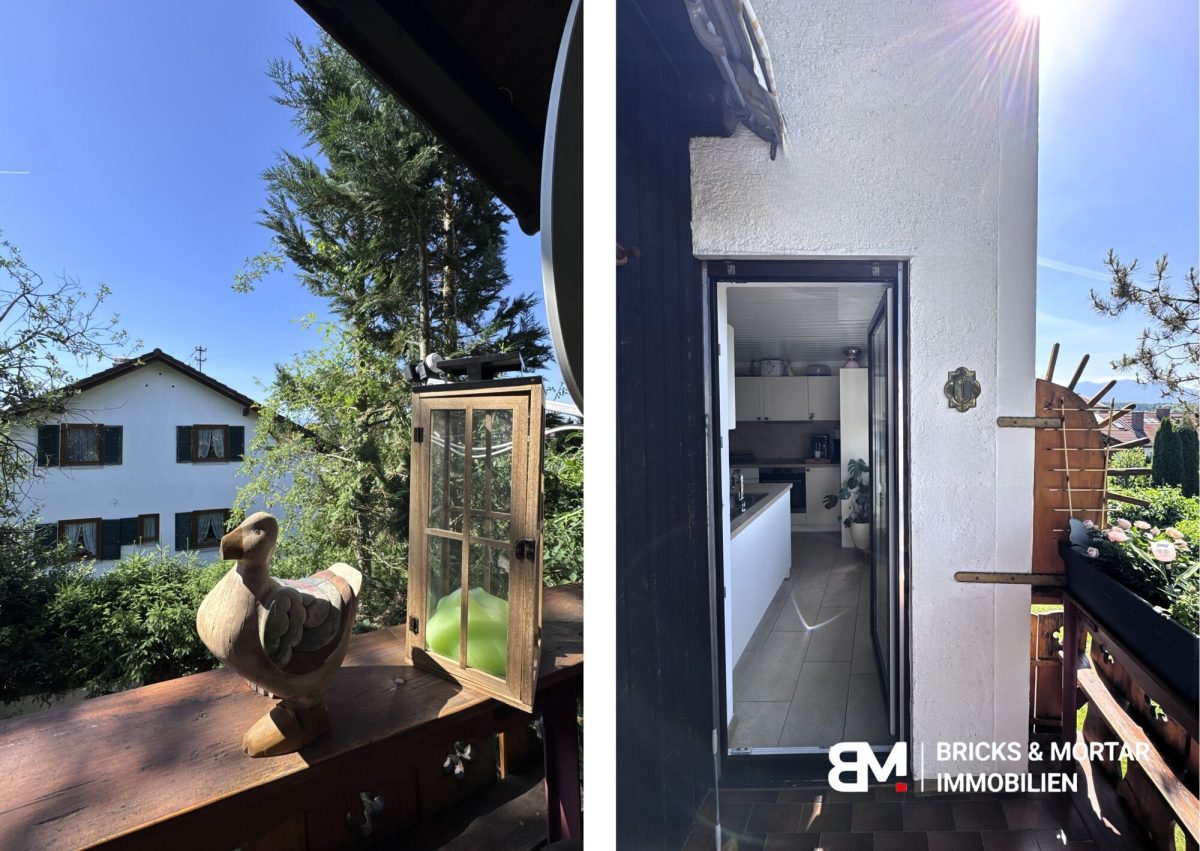 Immobilienangebot - Penzberg - Alle - BRIMO: 3-Zimmer-Wohnung in Penzberg, mit Balkon, Werkstatt und Garten – viel Platz für Leben und Kreativität!