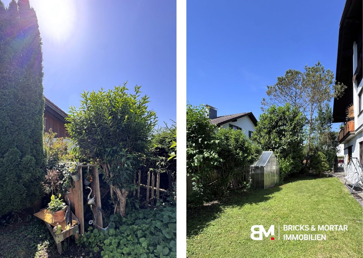 Immobilienangebot - Penzberg - Alle - BRIMO: 3-Zimmer-Wohnung in Penzberg, mit Balkon, Werkstatt und Garten – viel Platz für Leben und Kreativität!