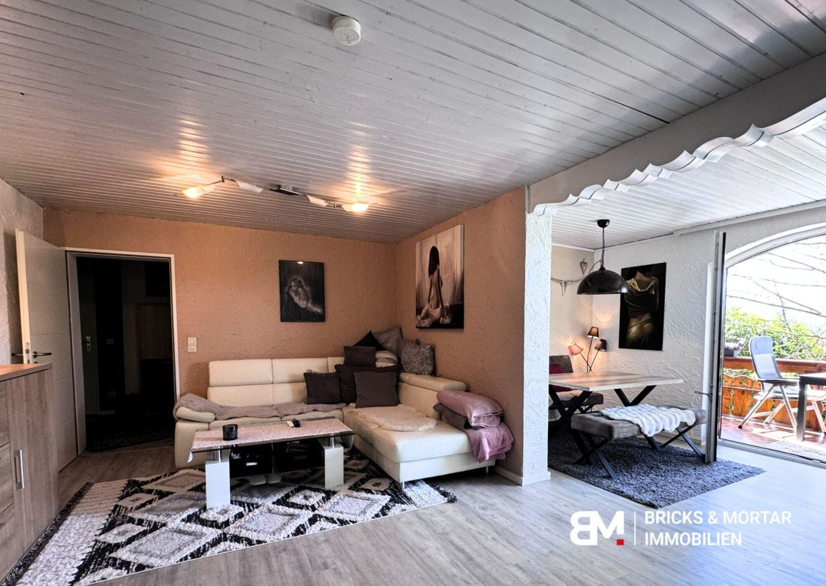 Immobilienangebot - Penzberg - Alle - BRIMO: 3-Zimmer-Wohnung in Penzberg, mit Balkon, Werkstatt und Garten – viel Platz für Leben und Kreativität!