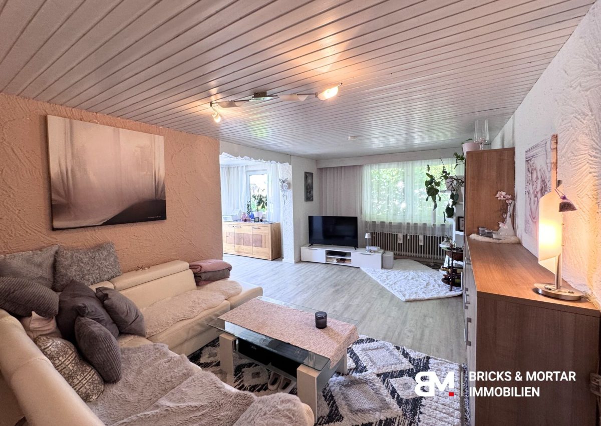 Immobilienangebot - Penzberg - Alle - BRIMO: 3-Zimmer-Wohnung in Penzberg, mit Balkon, Werkstatt und Garten – viel Platz für Leben und Kreativität!