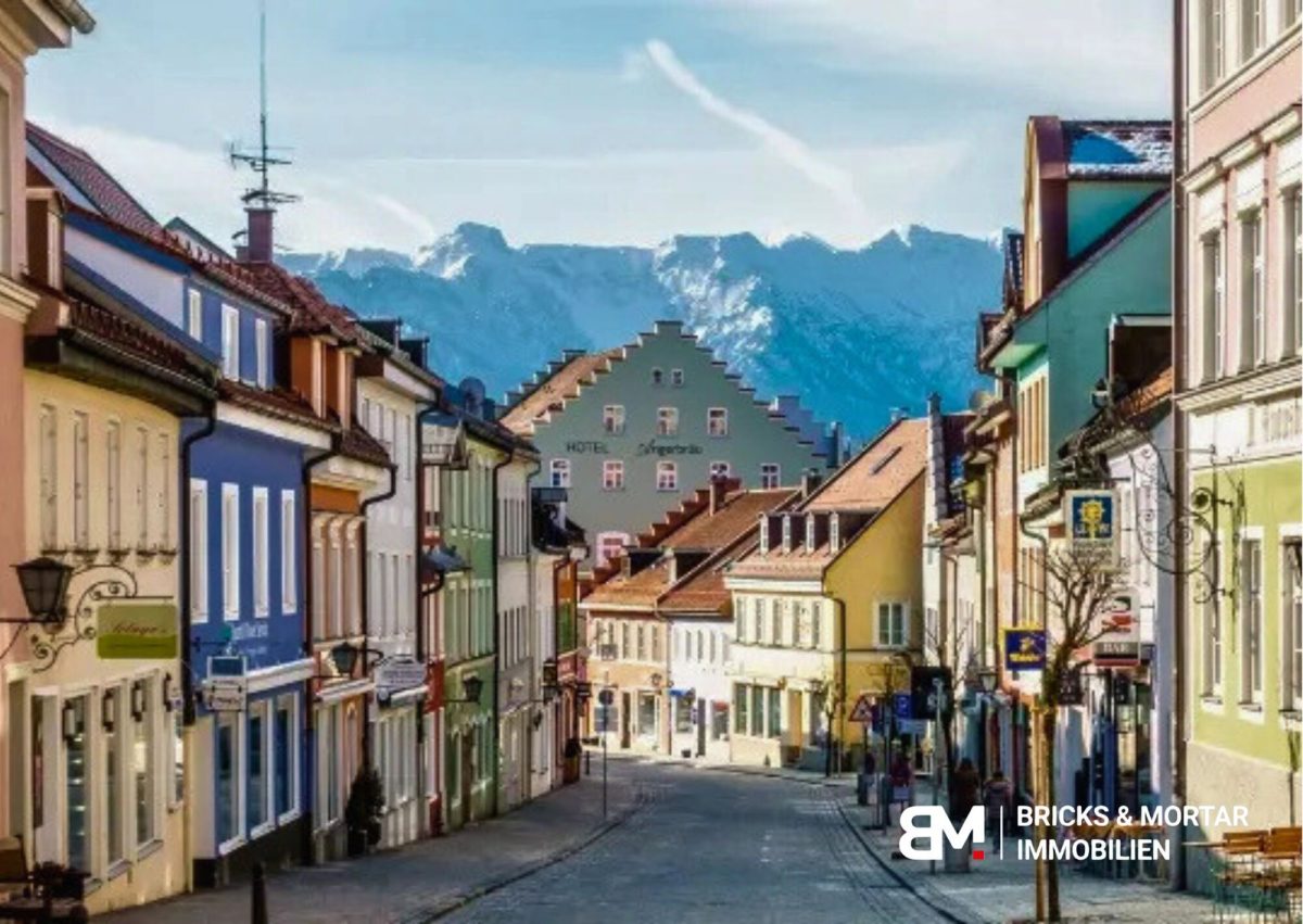 Immobilienangebot - Penzberg - Alle - BRIMO: 3-Zimmer-Wohnung in Penzberg, mit Balkon, Werkstatt und Garten – viel Platz für Leben und Kreativität!