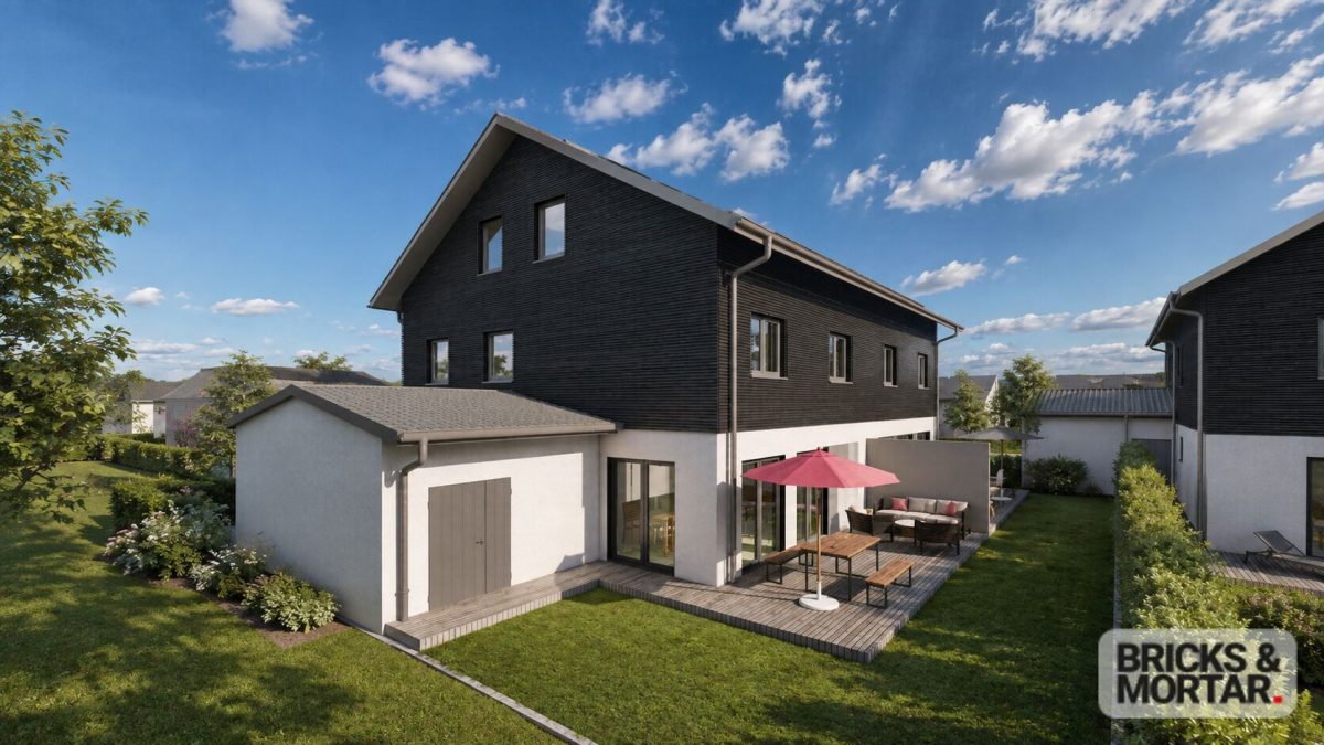 Immobilienangebot - Ettringen - Alle - Wohnen mit Zukunft: Neubau KfW-55-Doppelhaushälfte mit PV in ruhiger Familienlage in Ettringen