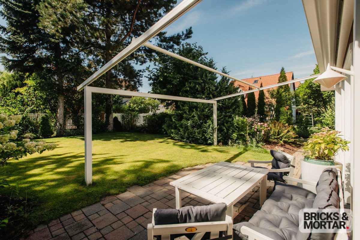 Immobilienangebot - Leipzig / Mölkau - Alle - Nordische Eleganz und Gartenidylle: Ein Zuhause mit unverwechselbarem Charakter