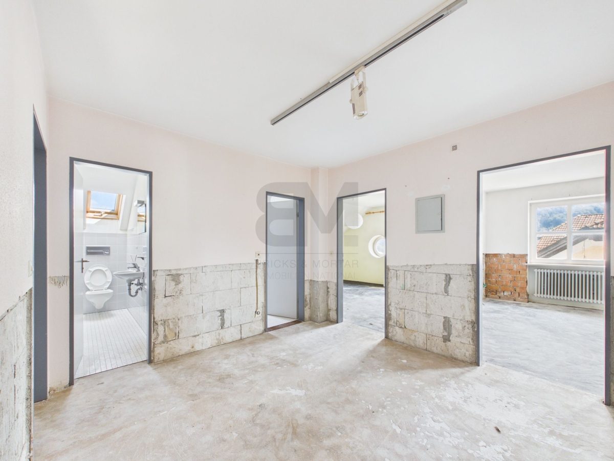 Immobilienangebot - Ruhpolding - Alle - WOHN- UND GESCHÄFTSHAUS MIT GENEHMIGTEM UMNUTZUNGSKONZEPT IM ZENTRUM VON RUHPOLDING