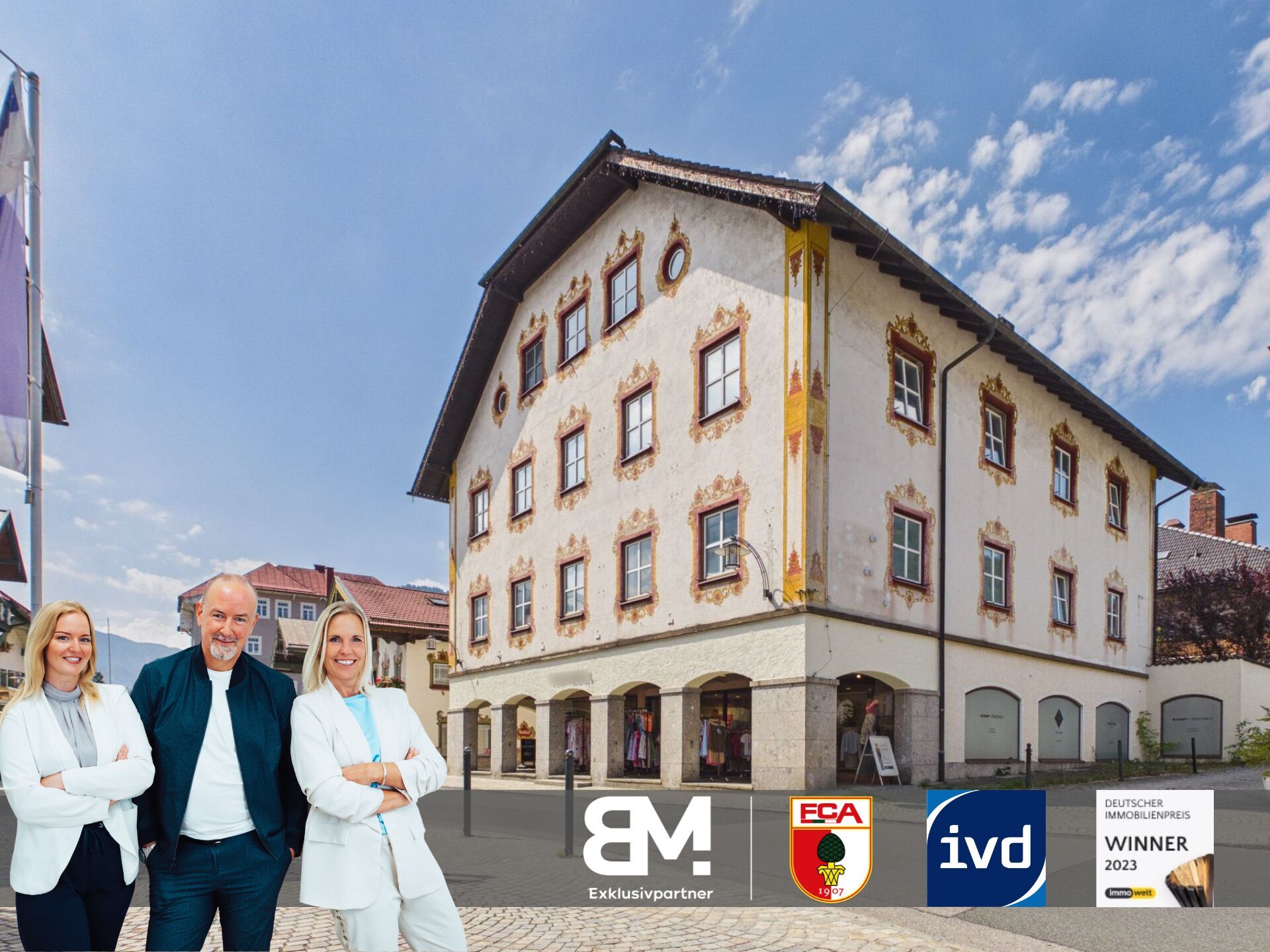Immobilienangebot - Ruhpolding - Alle - WOHN- UND GESCHÄFTSHAUS MIT GENEHMIGTEM UMNUTZUNGSKONZEPT IM ZENTRUM VON RUHPOLDING