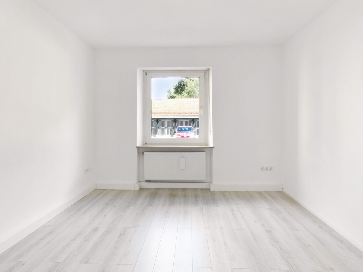 Immobilienangebot - Augsburg - Alle - Bezugsfrei: 3-Zimmer-Wohnung mit Balkon im Hochparterre | Textilviertel Augsburg nahe Innenstadt