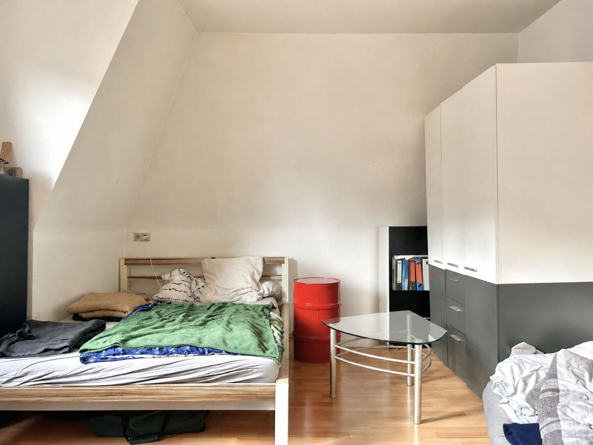 Immobilienangebot - Augsburg / Oberhausen - Alle - Vermietete 1,5-Zimmer-Wohnung in Augsburg nahe Wertach mit Holzofen | 35 m²