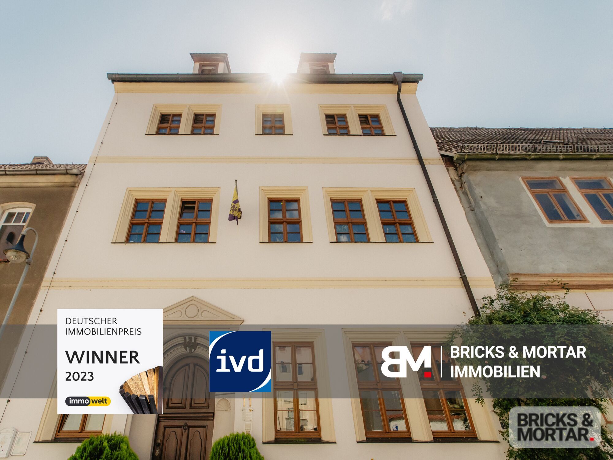 Immobilienangebot - Delitzsch - Alle - Historisches Mehrfamilienhaus mit 5 Wohneinheiten - vielseitig nutzbar für Vermietung oder Airbnb