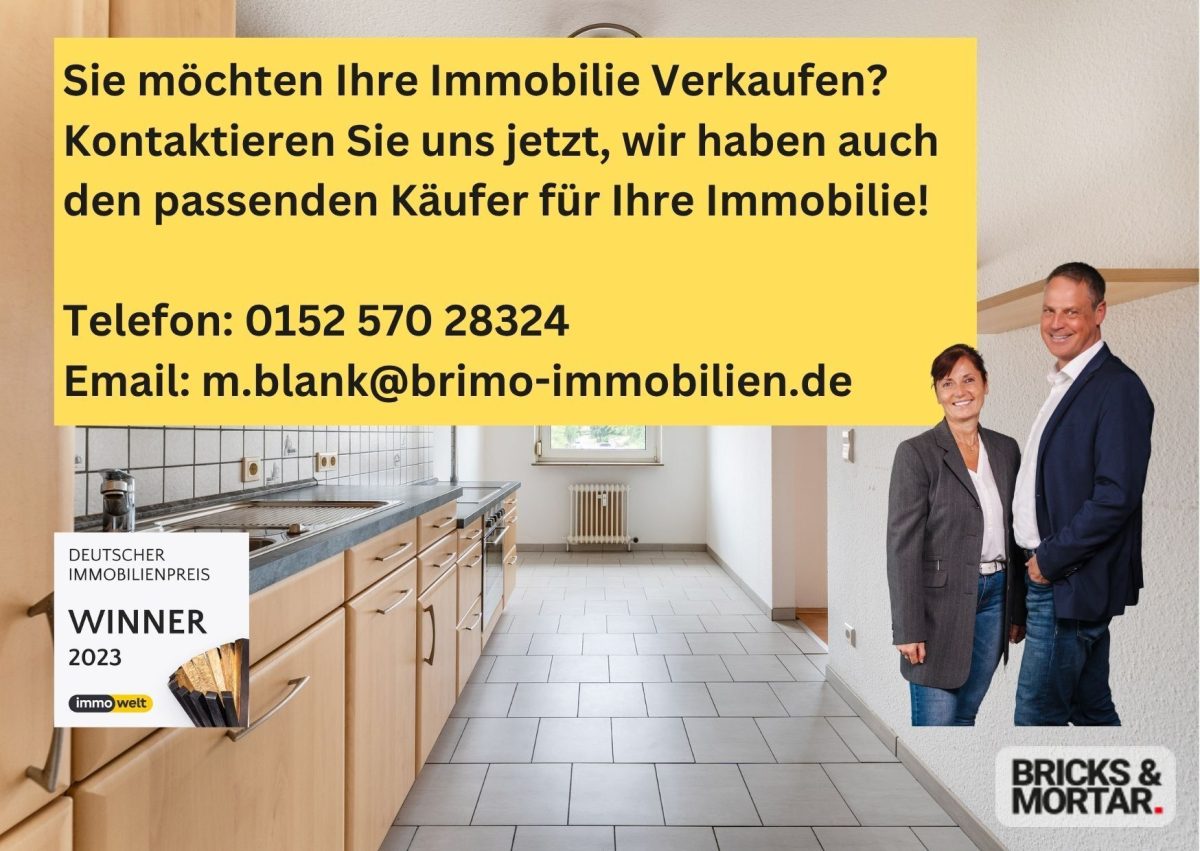 Immobilienangebot - Villingen-Schwenningen - Alle - Helle bezugsfreie 2,5-Zimmer-Wohnung mit Balkon, Aufzug und Garage