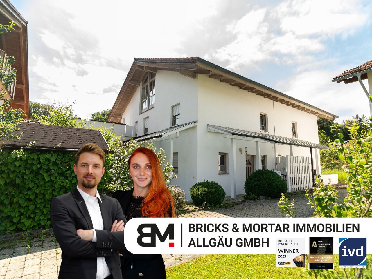 Immobilienangebot - Füssen - Alle - Ruhig wohnen, zentral leben – großzügige Doppelhaushälfte in Füssen