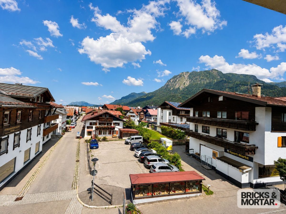 Immobilienangebot - Oberstdorf - Alle - Oberstdorf zum Greifen nah – charmantes Apartment in zentraler Lage