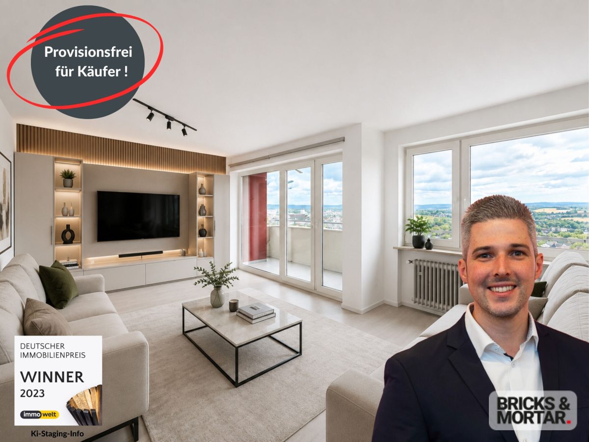 Immobilienangebot - Baunatal - Alle - Kapitalanlage: 2 Zimmer Wohnung + Garage mit Ausblick über Baunatal