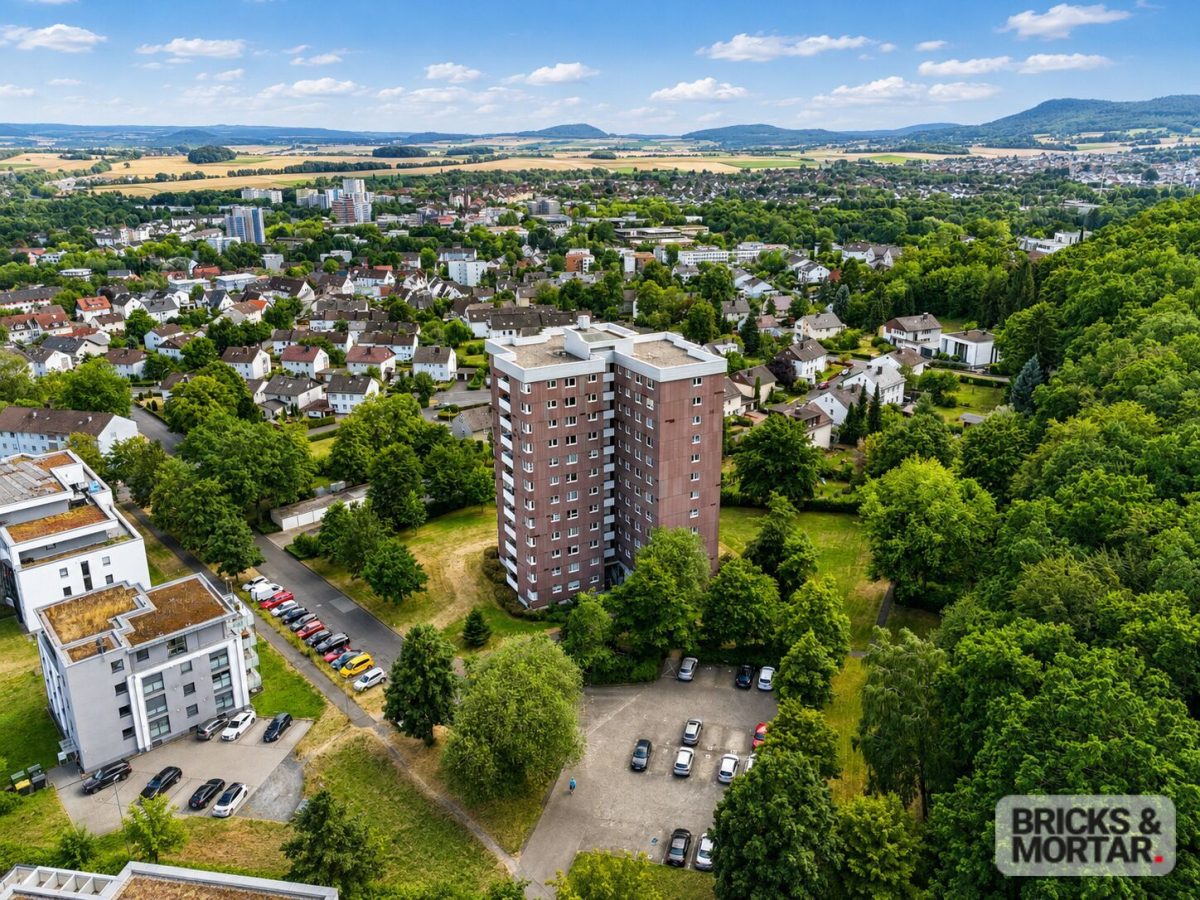 Immobilienangebot - Baunatal - Alle - Kapitalanlage: 2 Zimmer Wohnung + Garage mit Ausblick über Baunatal