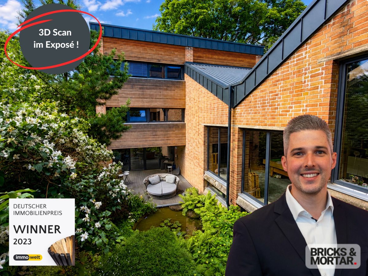 Immobilienangebot - Kassel - Alle - Architektenvilla 458qm mit 96qm Einliegerwohnung im Vorderer Westen mit direkte Parklage