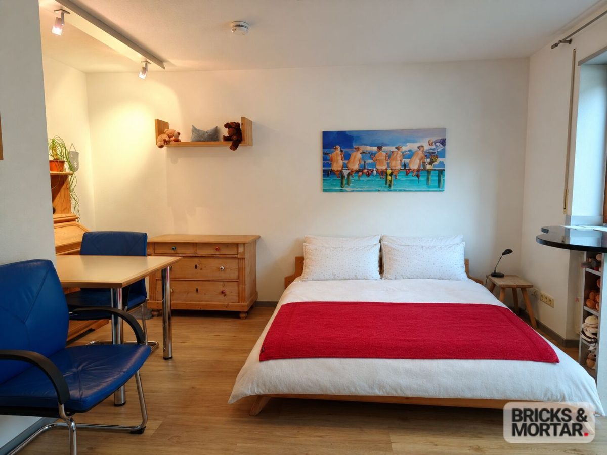 Immobilienangebot - Zusmarshausen - Alle - Kapitalanlage oder Eigennutzung in Zusmarshausen: 1-Zimmer-Wohnung mit TG-Stellplatz