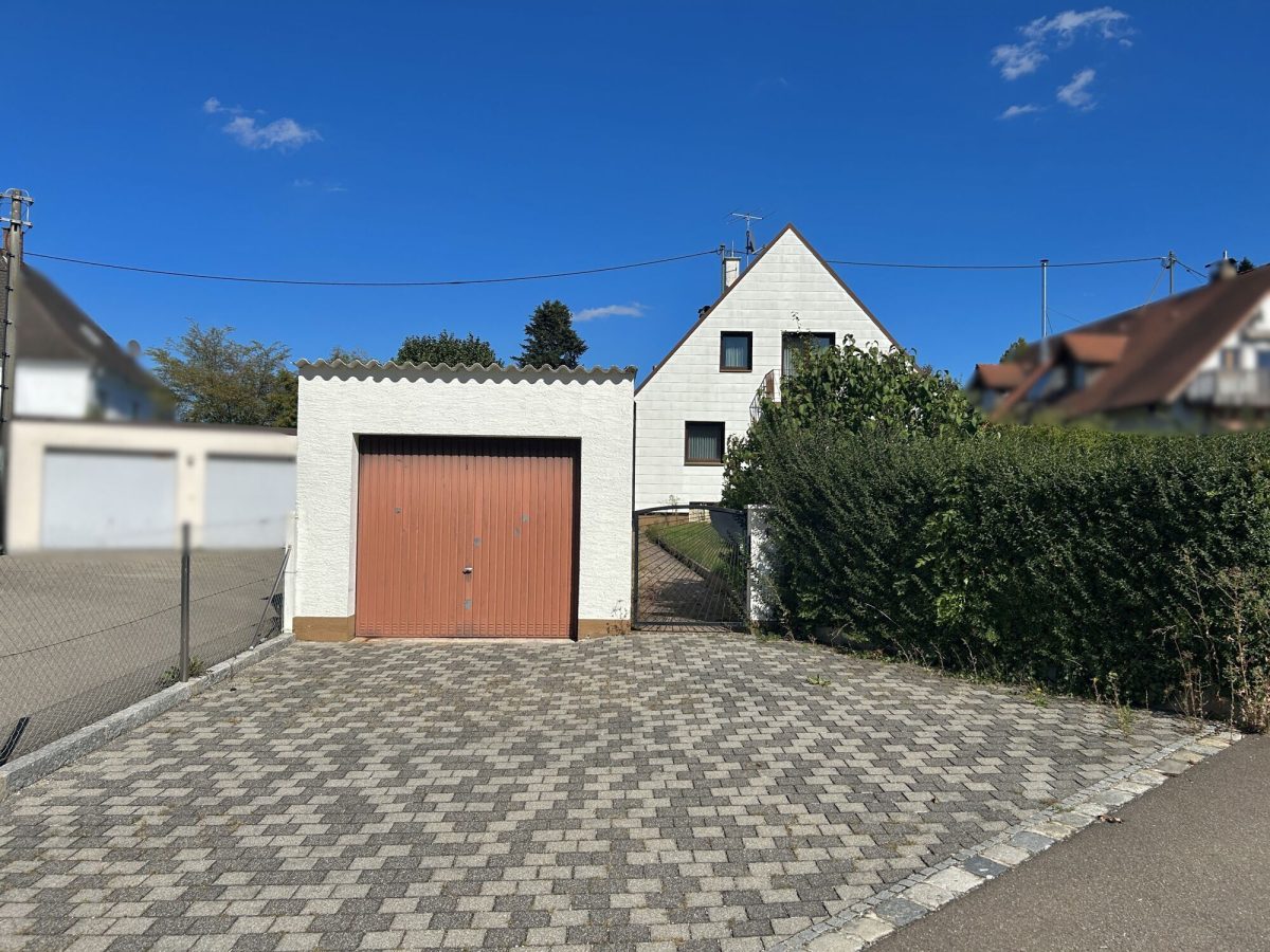 Immobilienangebot - Neusäß-Westheim - Alle - Doppelhaushälfte in Neusäß-Westheim | großer Garten, Balkon & Garage