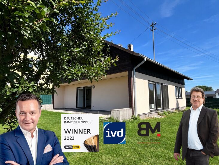 Immobilienangebot - Dasing - Alle - Vielseitiges Ein-/Zweifamilienhaus mit Garten, Balkon und zwei Garagen