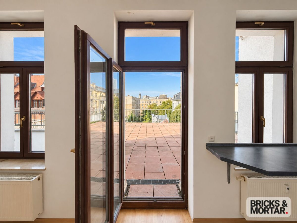 Immobilienangebot - Leipzig - Alle - Einzigartiges Wohnerlebnis mit riesiger Dachterrasse & traumhafter Aussicht