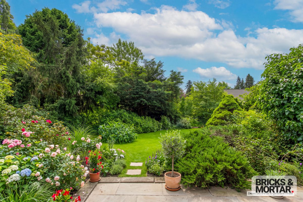 Immobilienangebot - Neu-Isenburg / Gravenbruch - Alle - +++ Großzügige Doppelhaushälfte im Bungalowstil mit großem Garten und Blick ins Grüne +++
