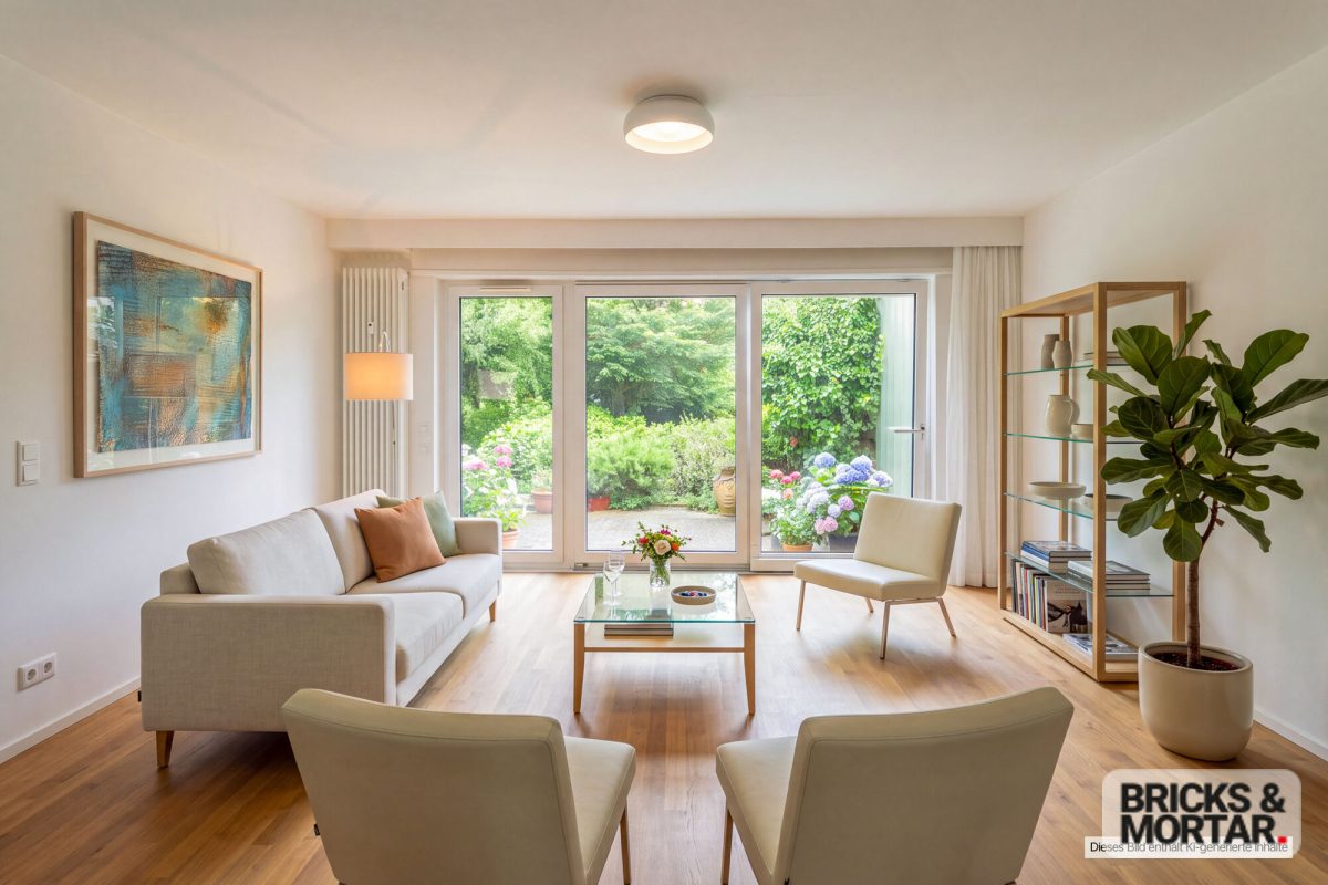 Immobilienangebot - Neu-Isenburg / Gravenbruch - Alle - +++ Großzügige Doppelhaushälfte im Bungalowstil mit großem Garten und Blick ins Grüne +++