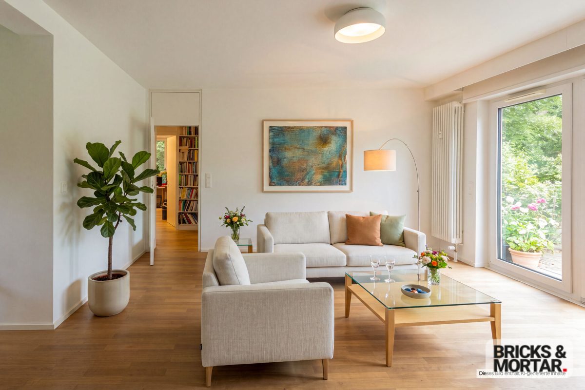 Immobilienangebot - Neu-Isenburg / Gravenbruch - Alle - +++ Großzügige Doppelhaushälfte im Bungalowstil mit großem Garten und Blick ins Grüne +++