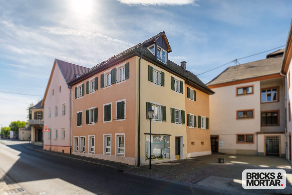 Immobilienangebot - Kenzingen - Alle - Charmantes Wohn- und Geschäftshaus im Herzen von Kenzingen