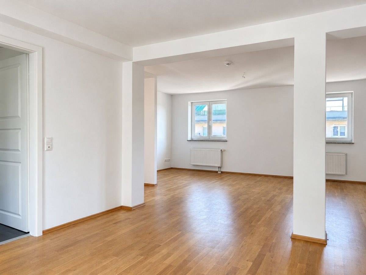 Immobilienangebot - Augsburg - Alle - Moderne Maisonette mit Dachterrasse & Balkon in Augsburg | 142,73 m² | 4 Zimmer | TG-Stellplatz