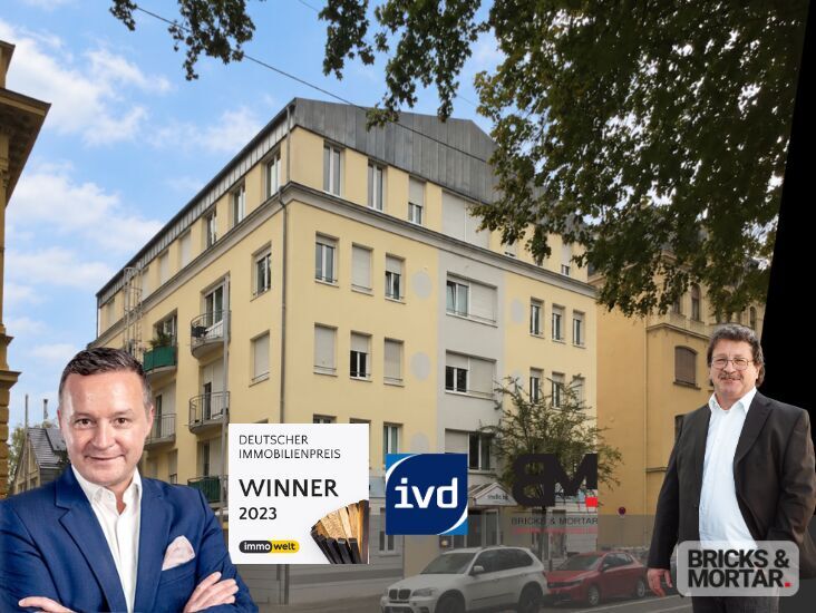 Immobilienangebot - Augsburg - Alle - Attraktive, sehr helle 2 Zimmer-Wohnung mit TG-Stellplatz im Stadtzentrum Augsburg