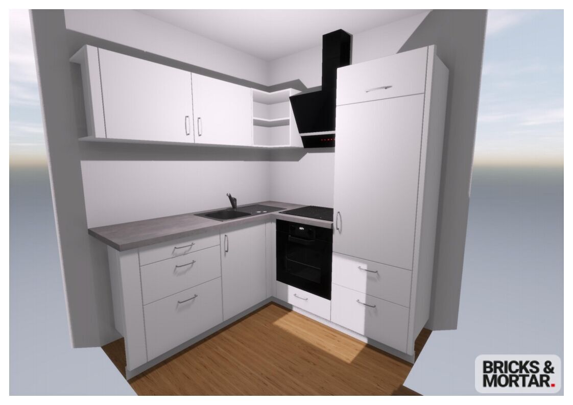 Immobilienangebot - Kempten - Alle - Frisch saniert mitten in Kempten – 1-Zimmer-Wohnung mit Balkon, Aufzug und neuer Einbauküche