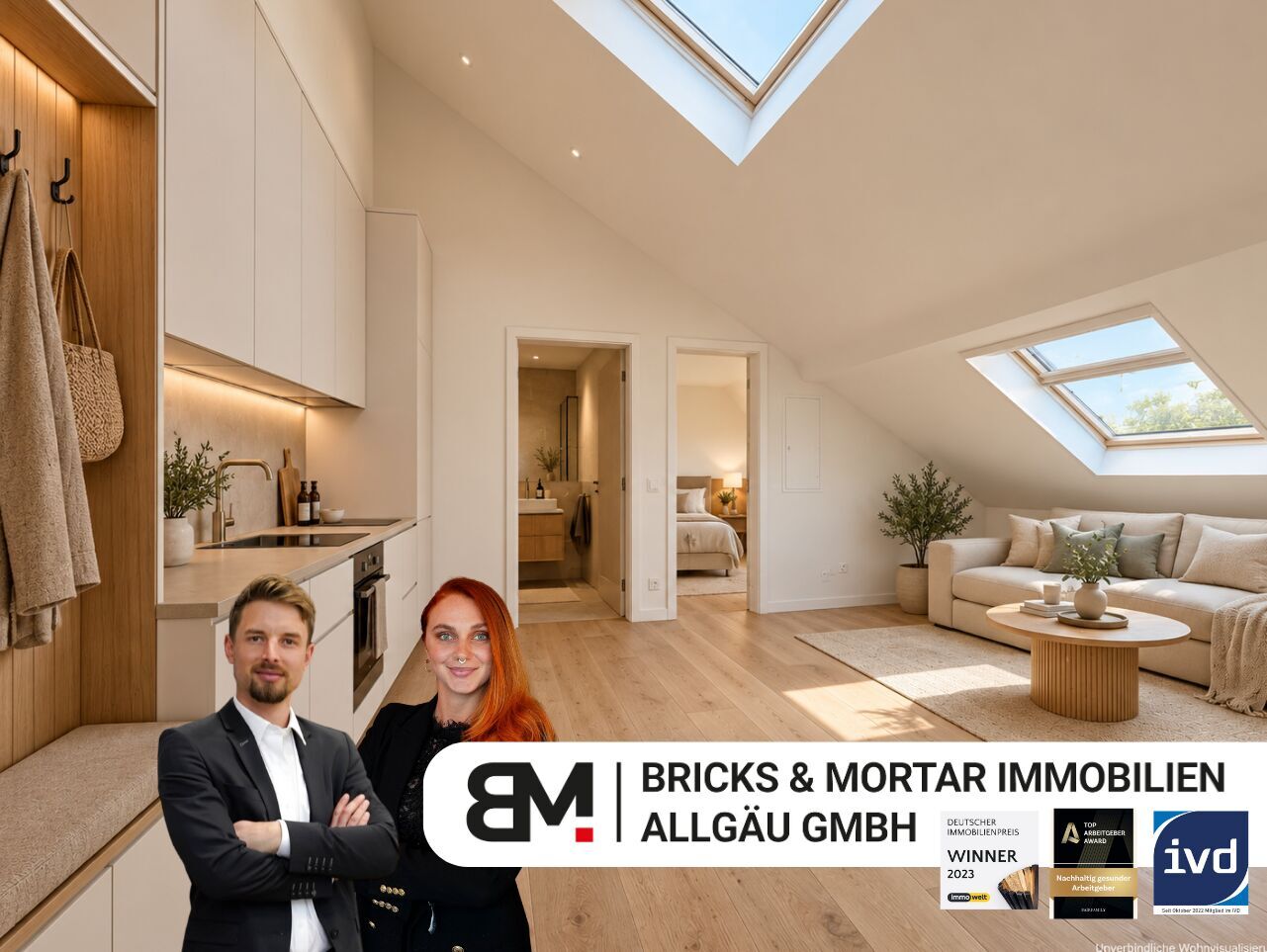 Immobilienangebot - Füssen - Alle - Jetzt investieren - 2-Zimmer-Apartment für sichere Kapitalanlage in Füssen