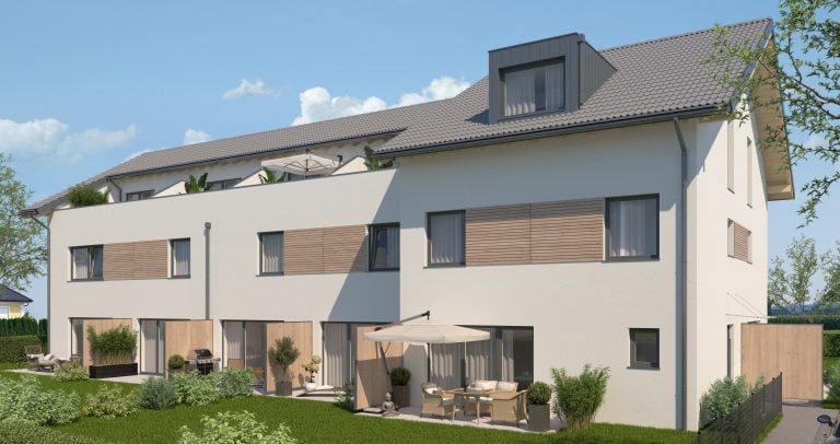 Immobilienangebot - Jeging - Alle - NEUBAU-TRAUM FÜR FAMILIEN – MODERNES REIHENHAUS IN RUHIGER LAGE VON JEGING