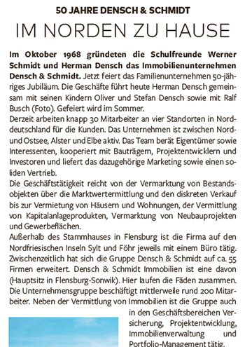 50 Jahre Densch & Schmidt