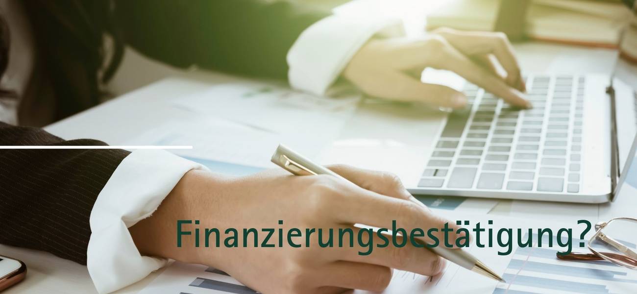 Die Finanzierungsbestätigung