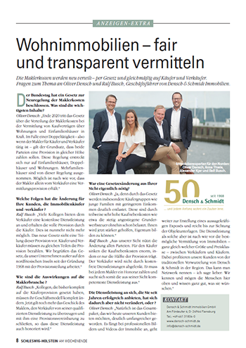 Wohnimmobilien – fair und transparent vermitteln