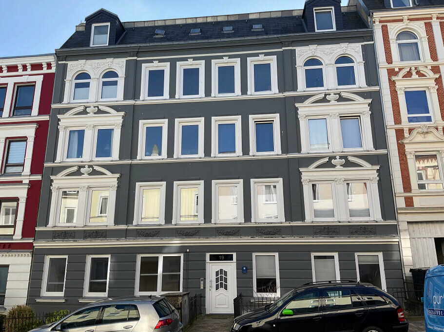 Immobilienangebot - Flensburg - Alle - 2,0-Zimmer-Wohnung, Terrassenstr. 19,  EG rechts
              ! Bitte bewerben Sie sich online !