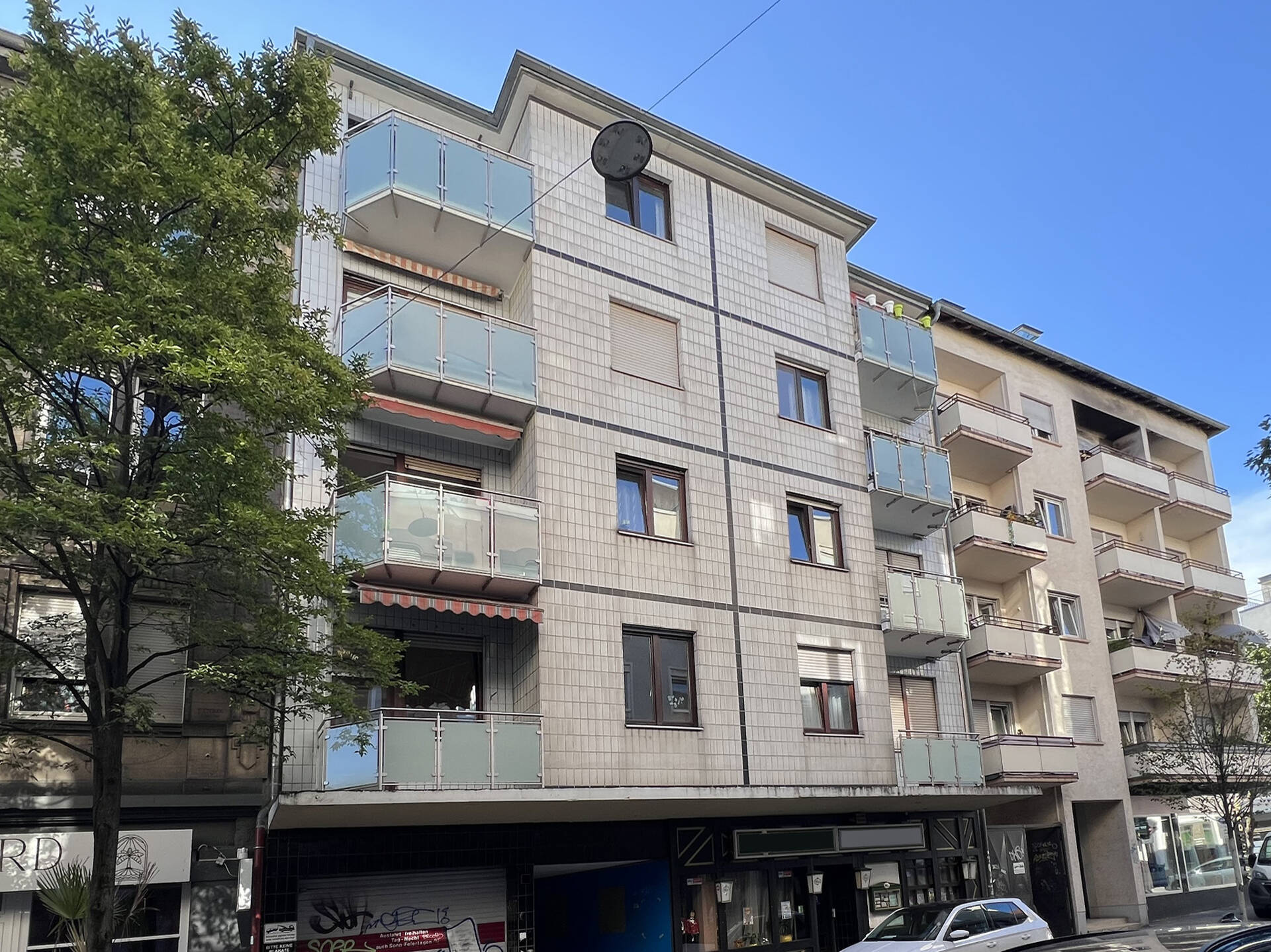Immobilienangebot - Mannheim - Alle - 2-Zi-Eigentumswohnung mit Südwestbalkon im Herzen Mannheims
