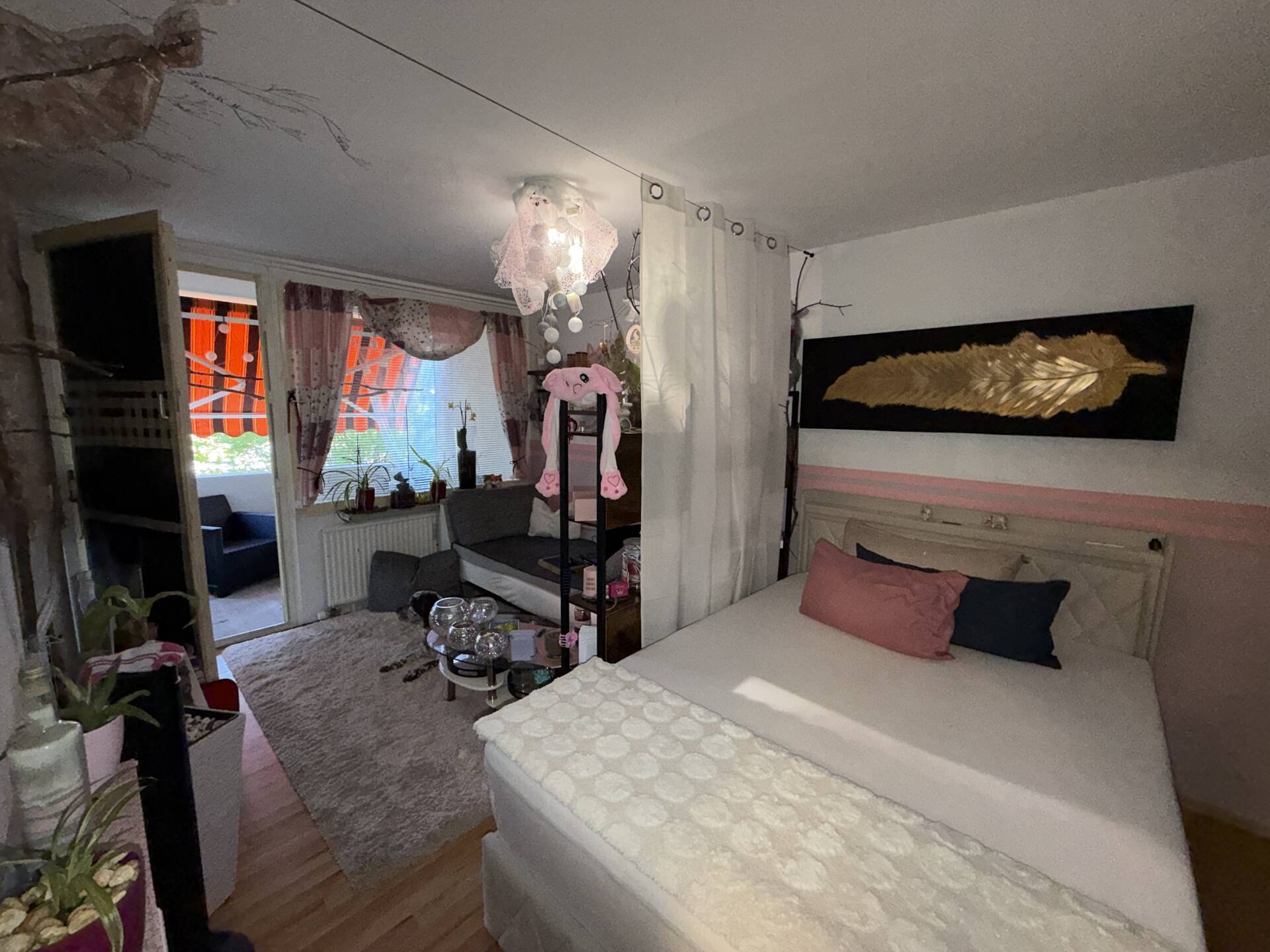 Immobilienangebot - Mannheim / Käfertal - Alle - Gesuchte Wohnungsgröße: Vermietete 2-Zimmer-Wohnung mit Loggia, Aufzug und Stellplatz